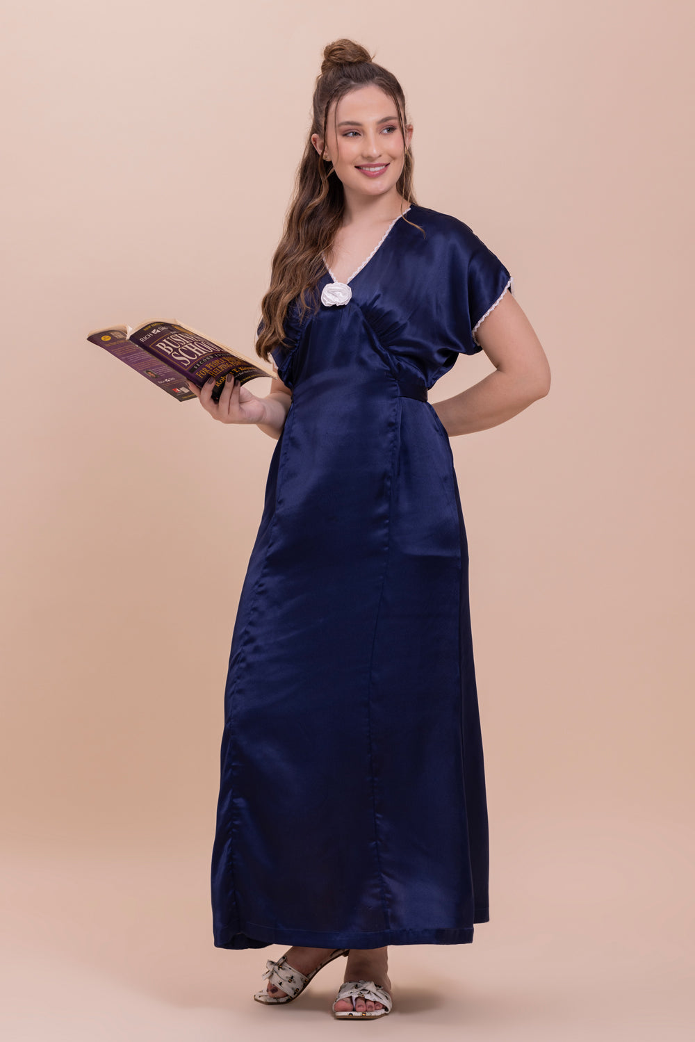 Night dress blue best sale