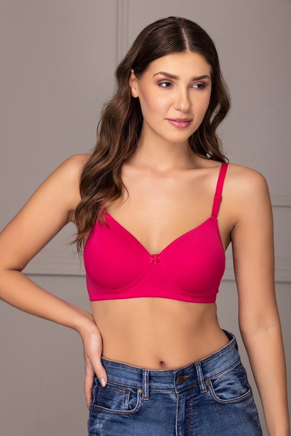 Fuschia Bra