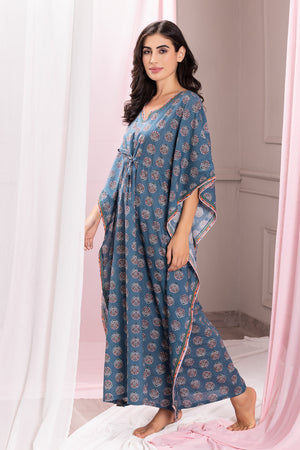 Jaipur Kaftan in pure cotton