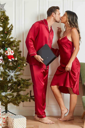 Valentine Special Couple Nightwear set