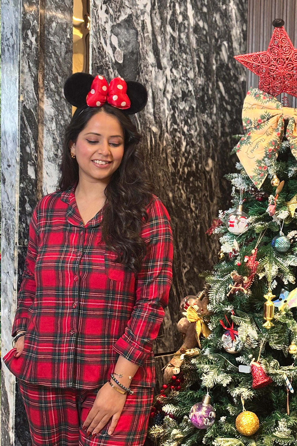 Flannel Pj set in christmas check