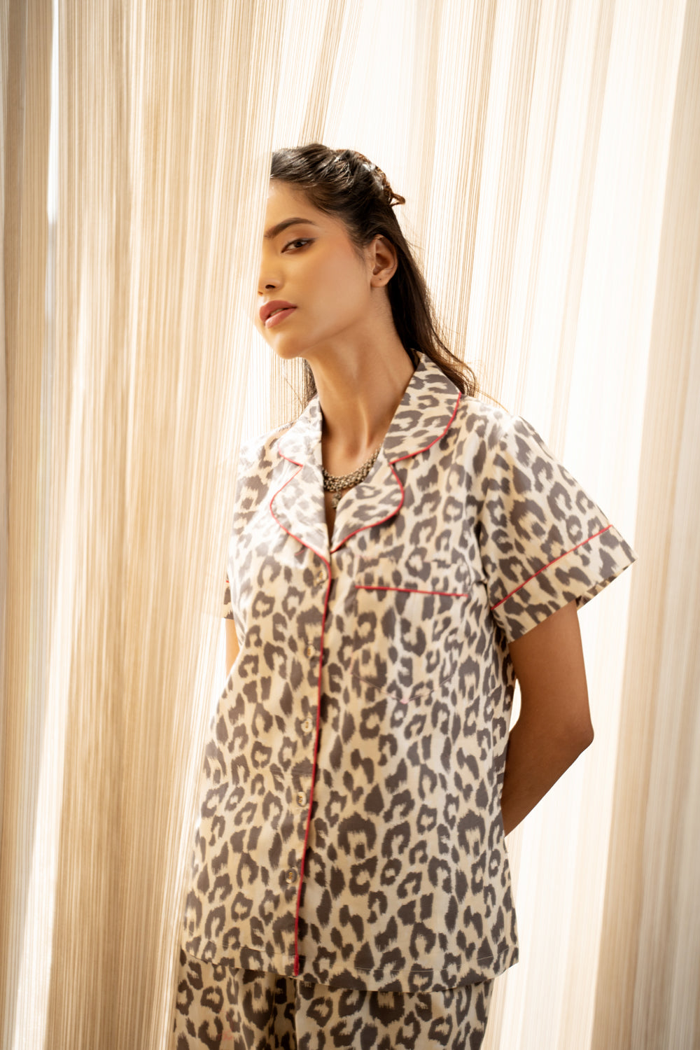 Pure cotton Leopard Pj set