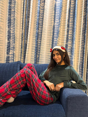 Flannel Pj set in christmas check