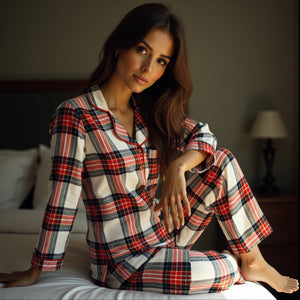 Flannel Pj set in christmas check