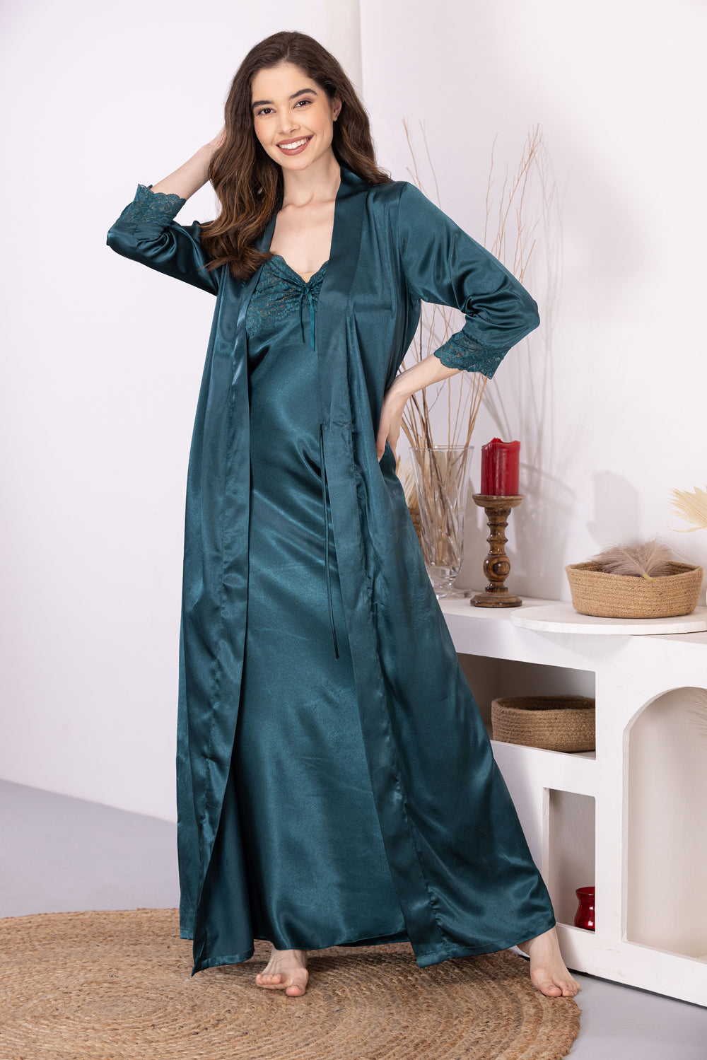 Emerald Green Nightgown