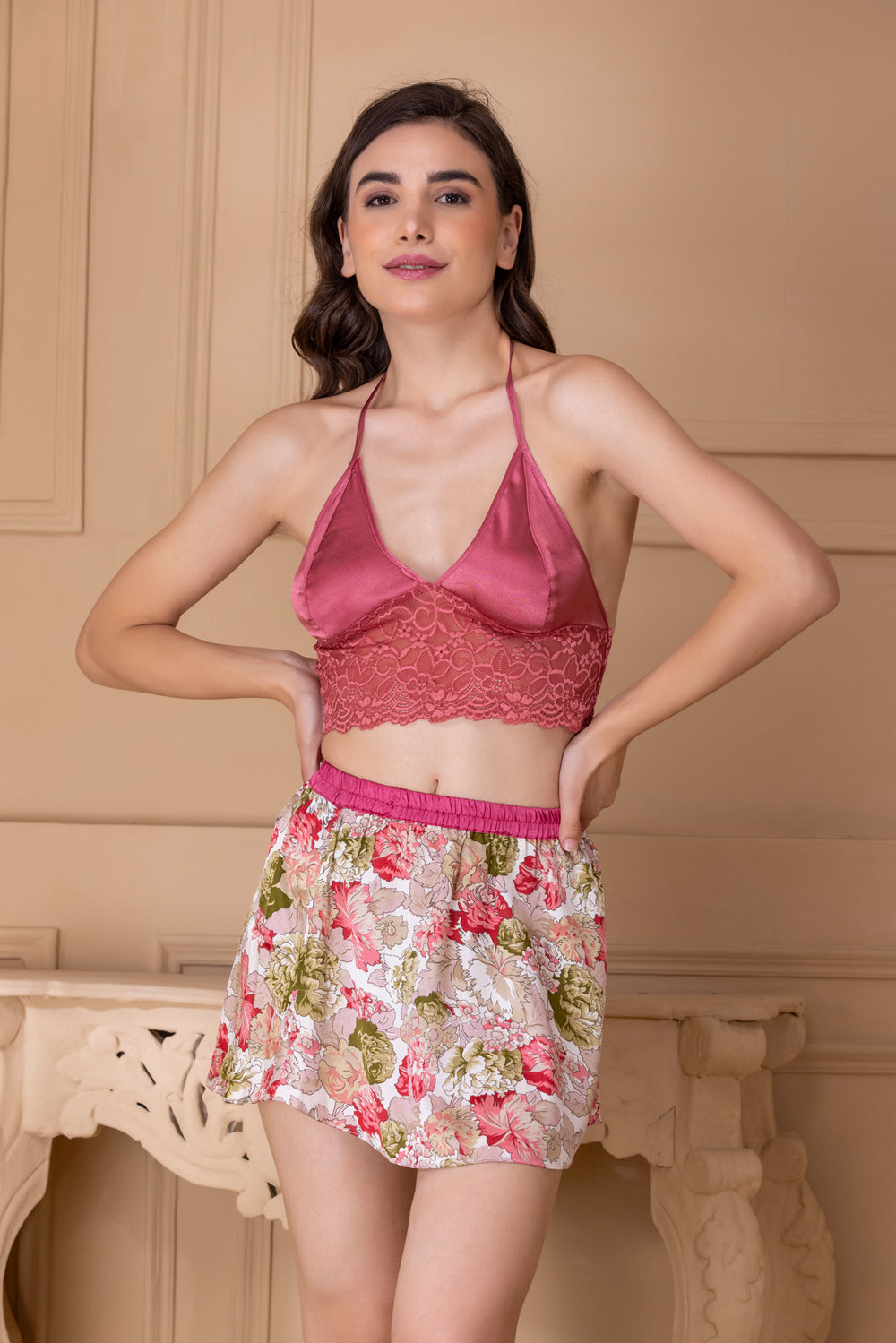 Nightwear crop online top