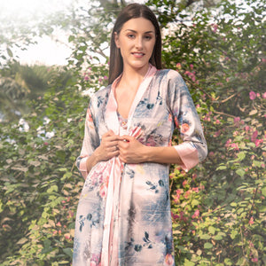 Floral Long Nightgown set Private Lives