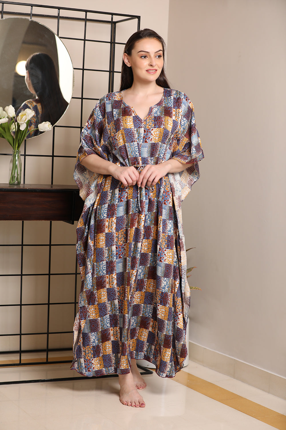 The Isabella Kaftan Night suit - Private Lives - 20% Off