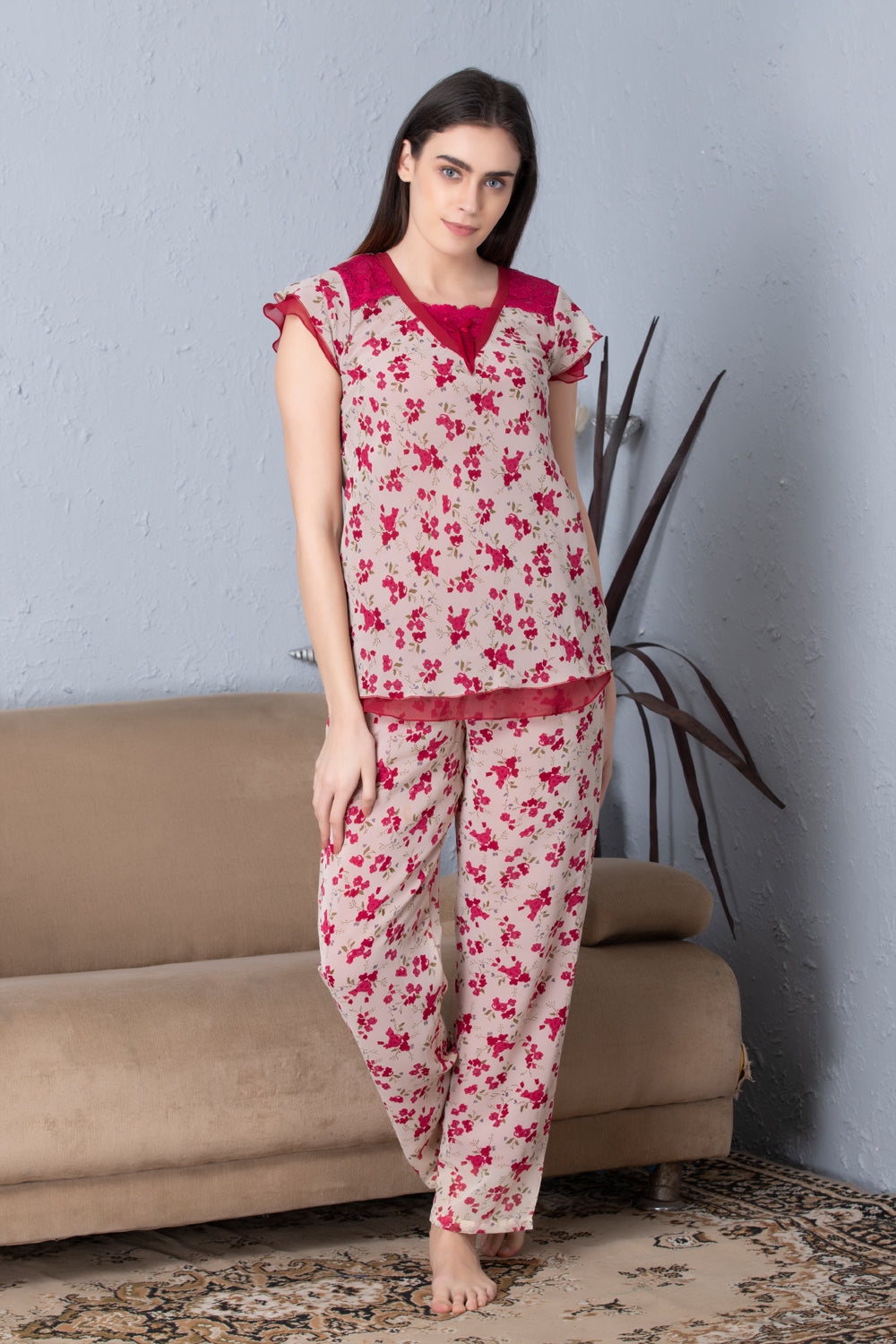 Buy womens Printed cotton pajama lower for women ladies lounge track pants  | Women Printed Cotton Track Pant for Women Online at Best Prices in India  - JioMart.